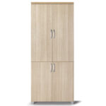 190'lık Parçalı Tüm Kapak Dolap