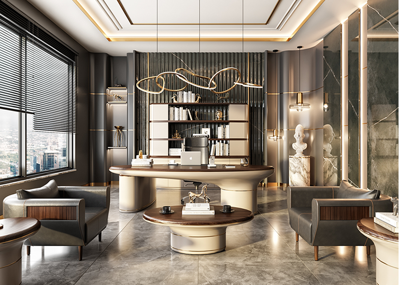 Fungos Cappucino Lake Solo Fungos Cappucino Lake Yönetici Masa Takımı - Görsel 1