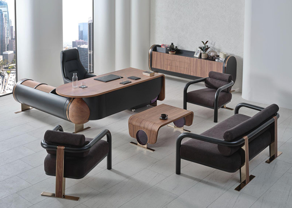 Aden Yönetici Masa Takımı "Wood"