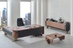 Aden Yönetici Masa Takımı "Wood" - Görsel 9